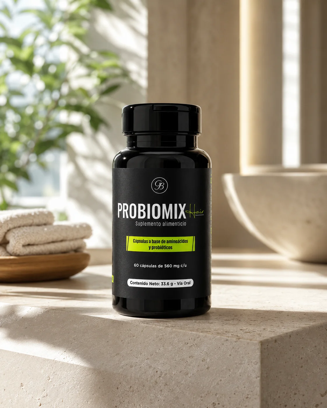 PROBIOMIX HAIR — Suplemento capilar dermatológico